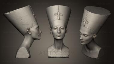 Busts and bas-reliefs of famous people (BUSTC_0737) 3D model for CNC machine